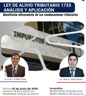 Ley 1733 de Alivio Tributario – Análisis y Aplicación